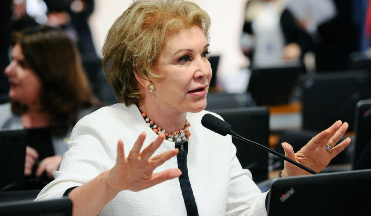A senadora Marta Suplicy (PMDB-SP) quer garantir a presena de mulheres entre os mais altos cargos do Judicirio (Foto: Leopoldo Silva/Agncia Senado)